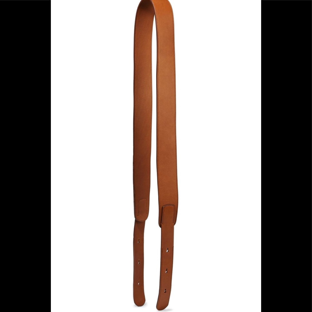 The Row Brown Drum Leather Shoulder Bag Strap - Picture 5 of 5